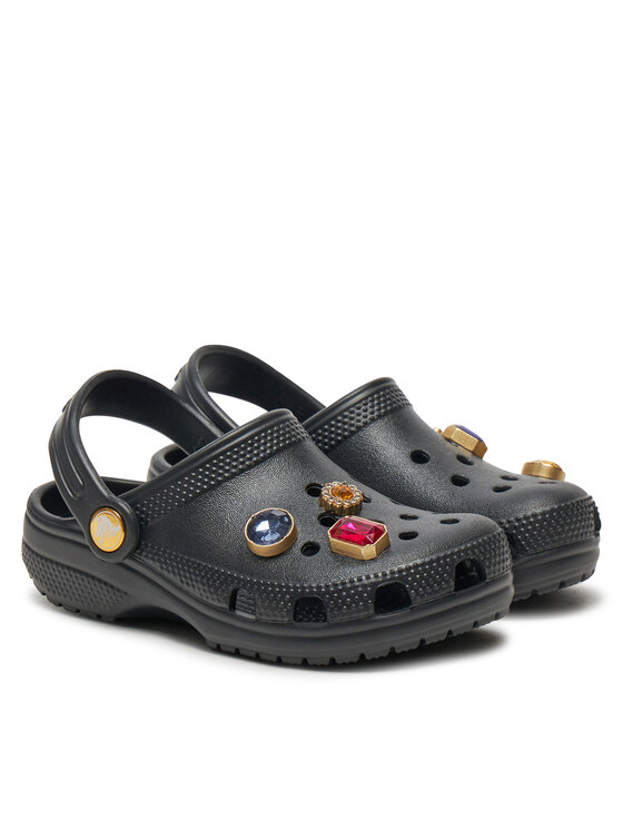 Crocs Crocs Шльопанці Classic Jewel Clog K 210716 Чорний