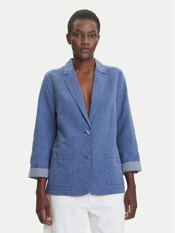 Olsen Olsen Sakko 15001615 Blau Regular Fit