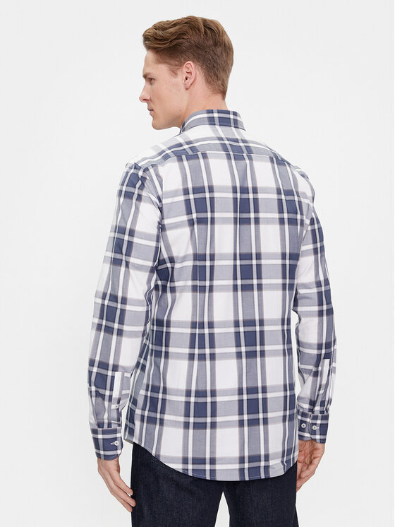 BOSS Boss Krekls H-Hank-Kent-C1-214 50508749 Balts Slim Fit