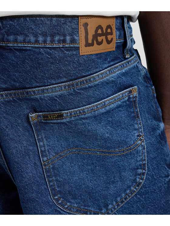 Lee Lee Jeansy 112387698 Niebieski Loose Fit