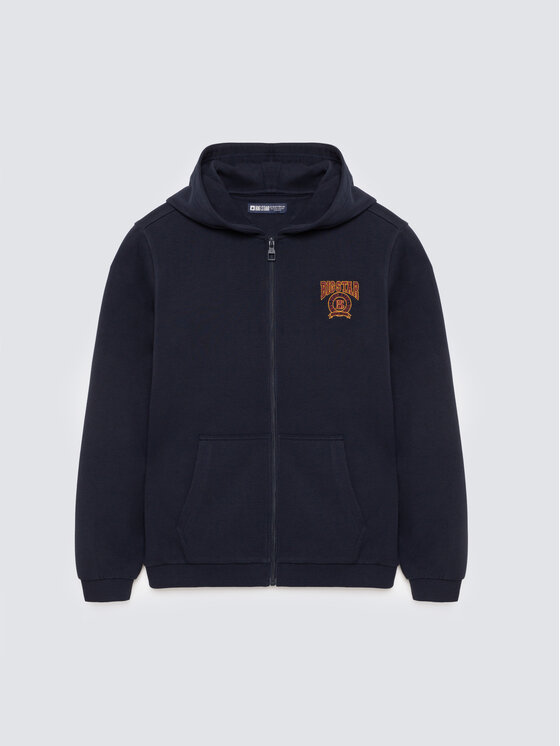 BIG STAR BIG STAR Bluza ARON Granatowy Basic Fit