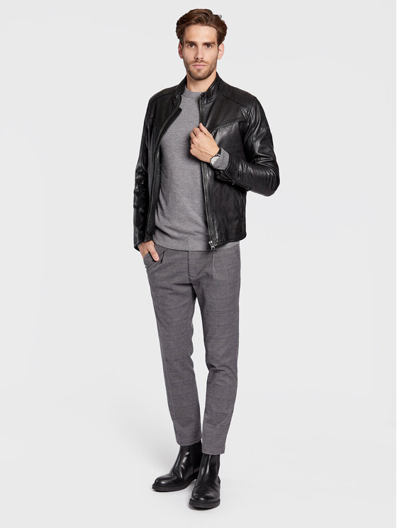 Maglione Patton M2BR04 Z3142 Grigio Regular Fit