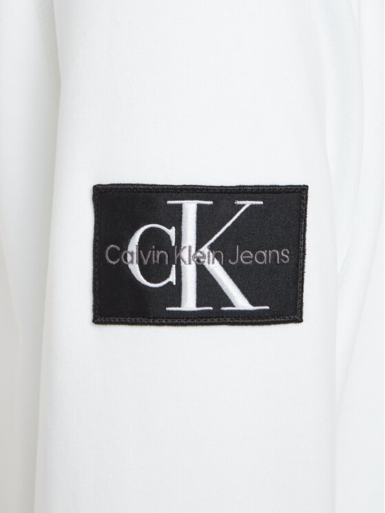 Calvin Klein Jeans Calvin Klein Jeans Bluza J30J323426 Biały Regular Fit