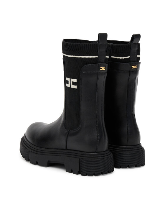 Elisabetta Franchi Elisabetta Franchi Botine Chelsea F4A5-E0424-1316930 Negru