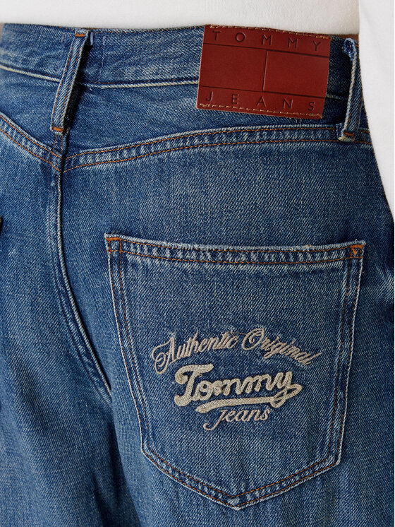Tommy Jeans Tommy Jeans Jeansy Layla DW0DW20512 Tmavomodrá Straight Fit
