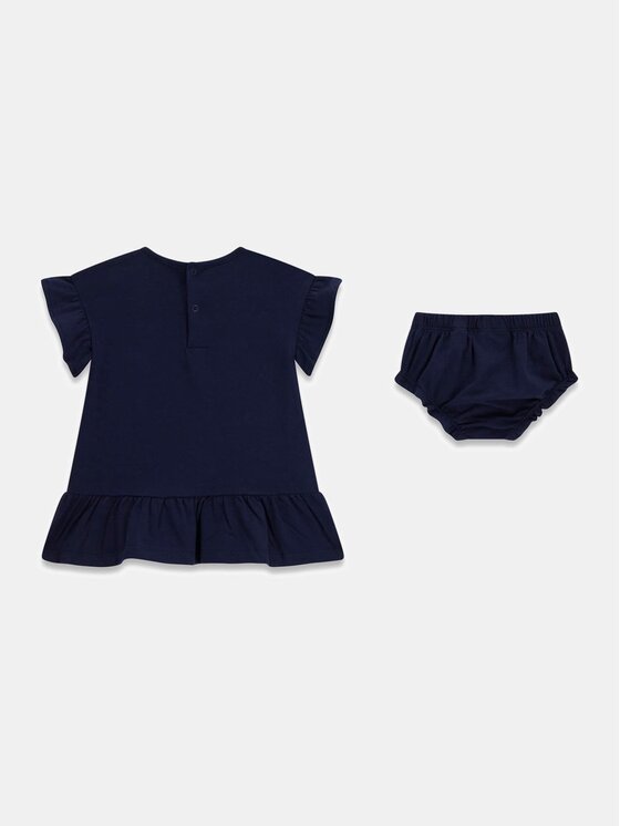 Guess Kids Guess Kids Sukienka codzienna 181325 Niebieski Classic Fit
