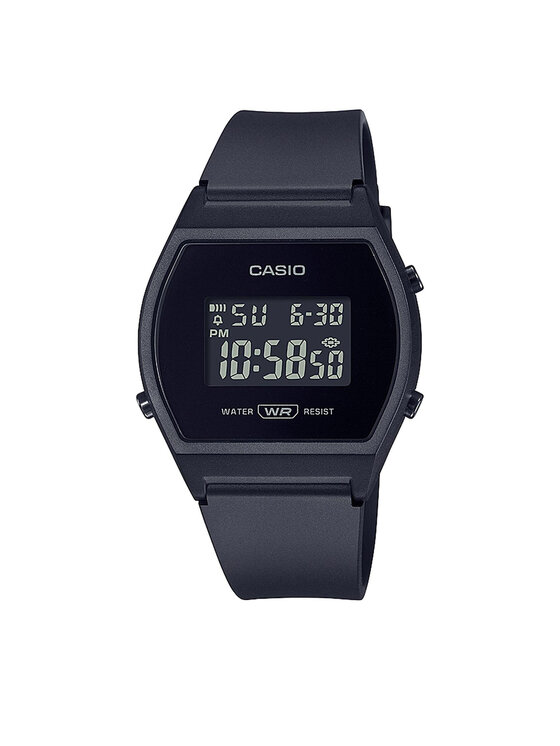 Casio Casio Zegarek Vintage Digital LW-204-1BEF Czarny