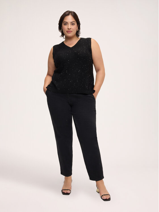 Fiorella Rubino Fiorella Rubino Jeans P430T105361N033 Nero Regular Fit