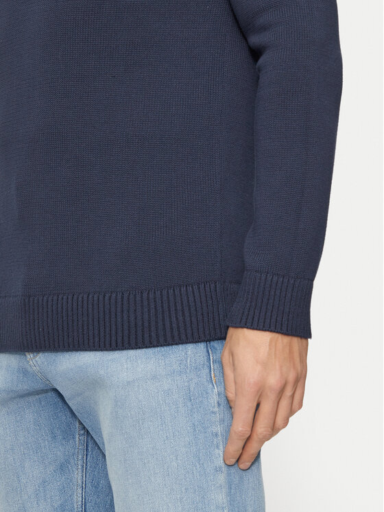 Tommy Jeans Tommy Jeans Sweater Essential DM0DM19429 Sötétkék Slim Fit
