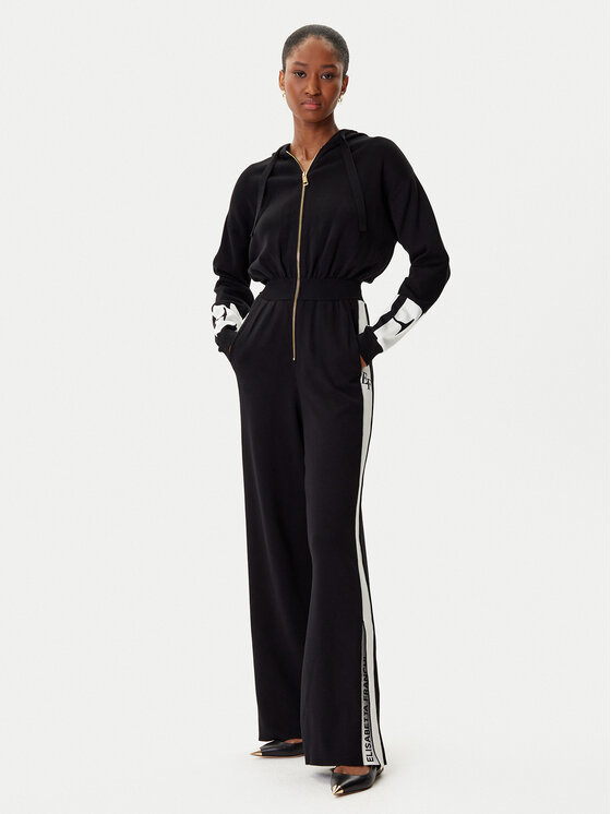 Elisabetta Franchi Elisabetta Franchi Overal KT-61S-56E2-V620 Černá Regular Fit