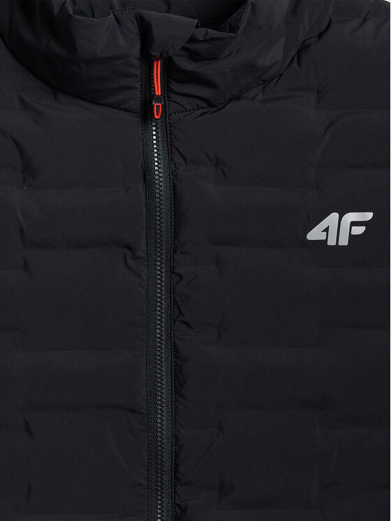 4F 4F Kamizelka TREKKING Czarny Regular Fit