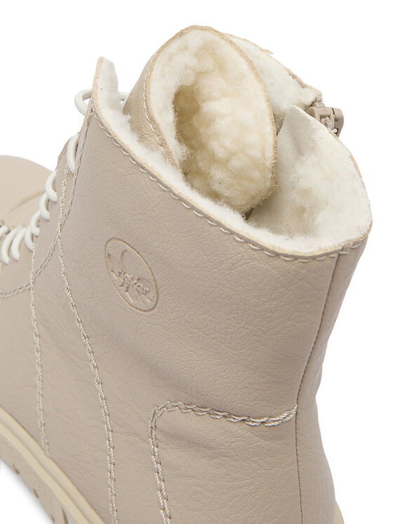 Rieker Rieker Schnürschuhe Y3420-61 Beige