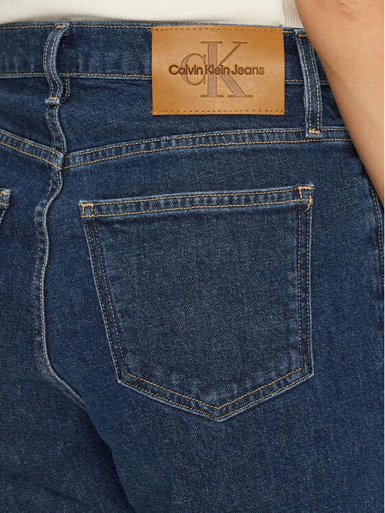 Calvin Klein Jeans Calvin Klein Jeans Džínsy J20J224520 Tmavomodrá Mom Fit