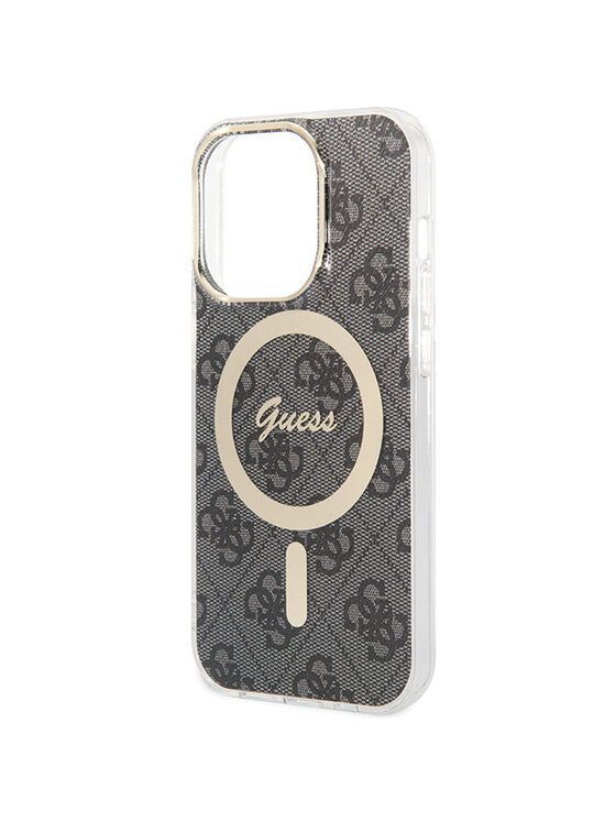 Guess Guess Etui na telefon iPhone 15 Pro Czarny