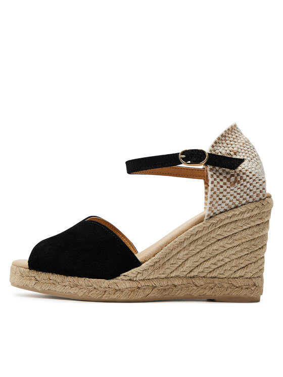 Geox Geox Espadrilės D Gelsa D45TPB 00022 C9999 Juoda