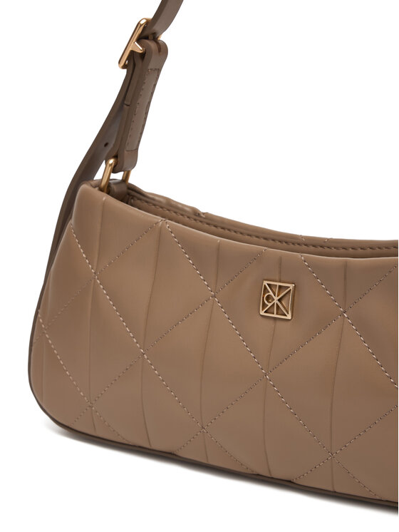 Calvin Klein Calvin Klein Handtasche Quilted Sm Shoulder Bag LV04F3327G Beige
