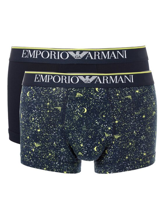 Emporio Armani Underwear Emporio Armani Underwear Sada 2 kusů boxerek 1112104F596 Tmavomodrá