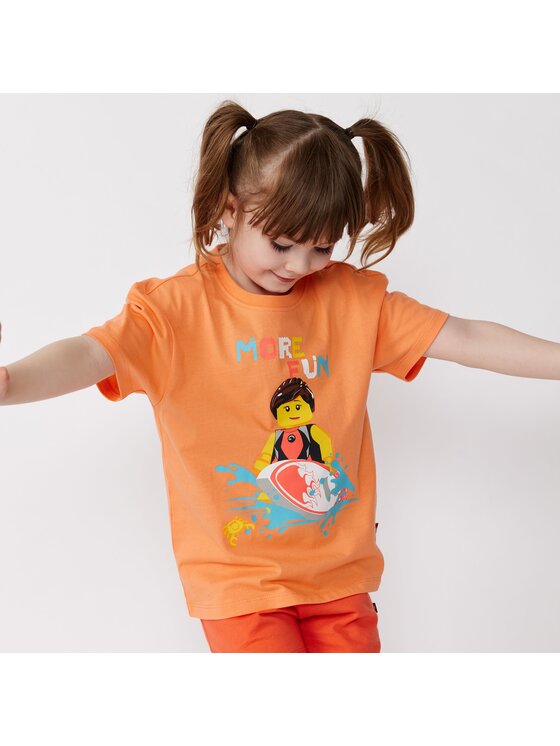 LEGO LEGO T-Shirt Tano 317 Pomarańczowy Regular Fit