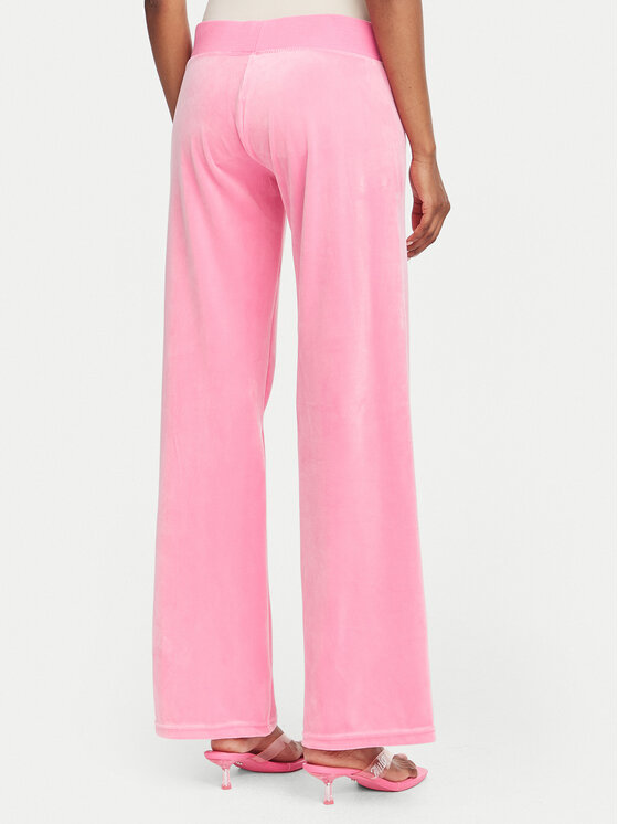Juicy Couture Juicy Couture Melegítő alsó Old Gothic JCWBJ226334 Rózsaszín Regular Fit