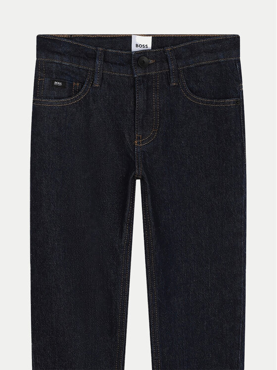 BOSS Boss Jeans hlače J51148 S Mornarsko modra Slim Fit