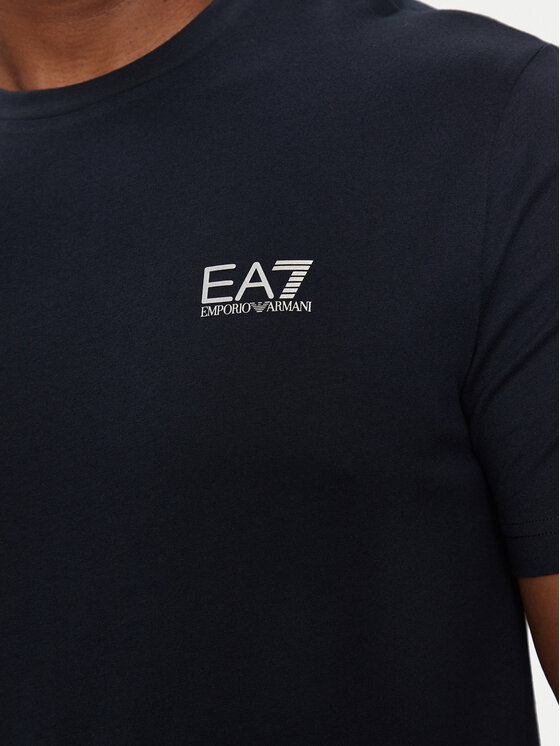 EA7 Emporio Armani EA7 Emporio Armani Marškinėliai 8NPT25 PJVPZ 0562 Tamsiai mėlyna Regular Fit