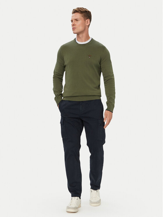 Aeronautica Militare Aeronautica Militare Megztinis 262MA1631UL00506 Chaki Regular Fit