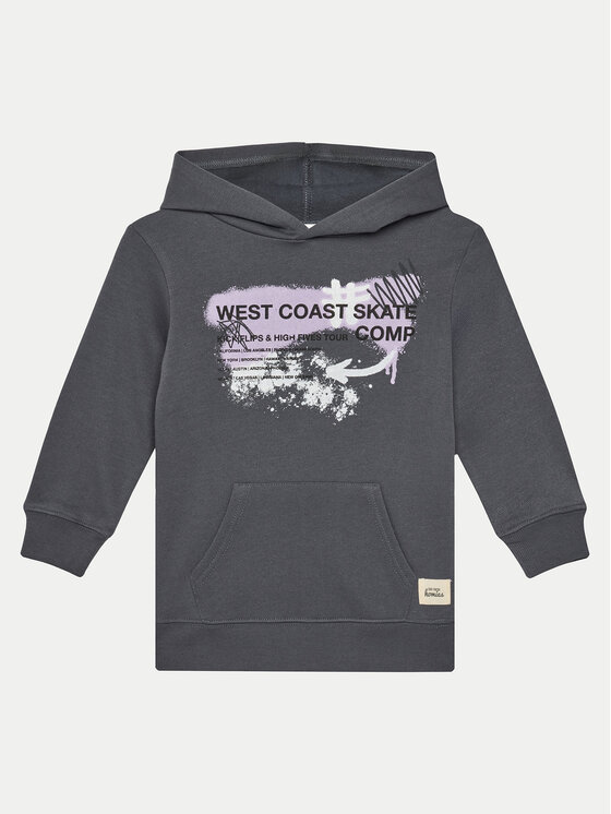 Cotton On Kids Cotton On Kids Μπλούζα Milo Hoodie 7341200-83 Γκρι Regular Fit
