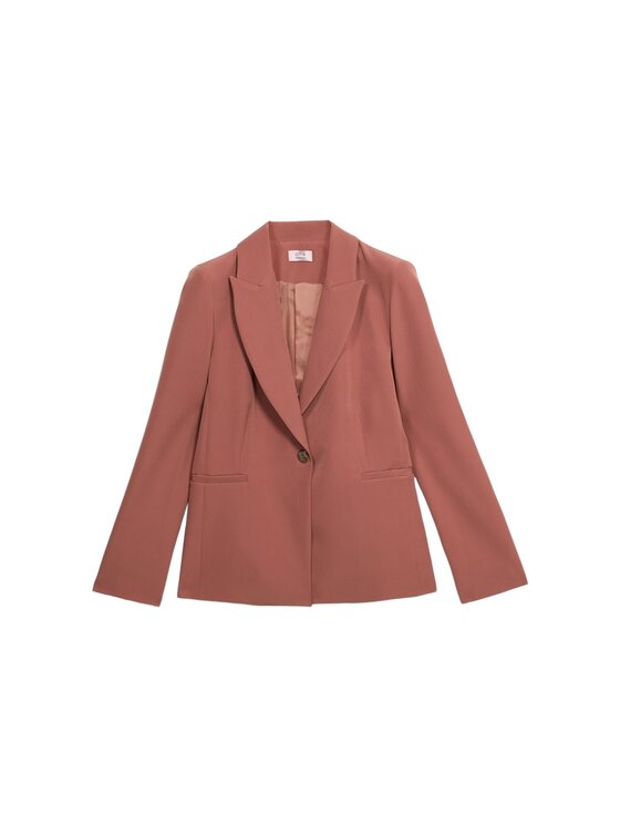 Oltre Oltre Giacca da abito Q005R004627N006 Rosa Slim Fit