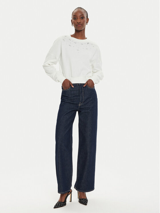 ONLY ONLY Μπλούζα Suzi 15331166 Λευκό Regular Fit