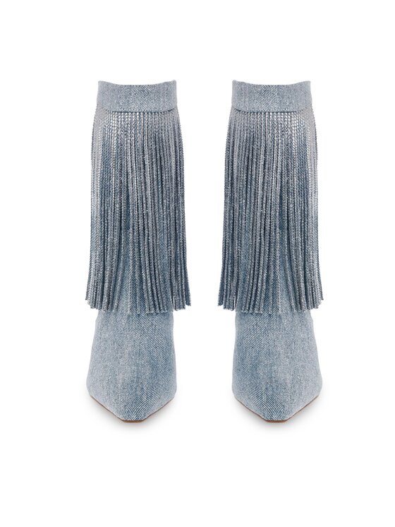 Steve Madden Steve Madden Καουμπόικες Μπότες & Μποτάκια Delray Bootie SM11002946-04004-48K Μπλε