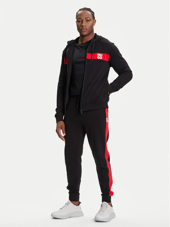 HUGO Dres DapieDoaky 50485042 Czarny Regular Fit