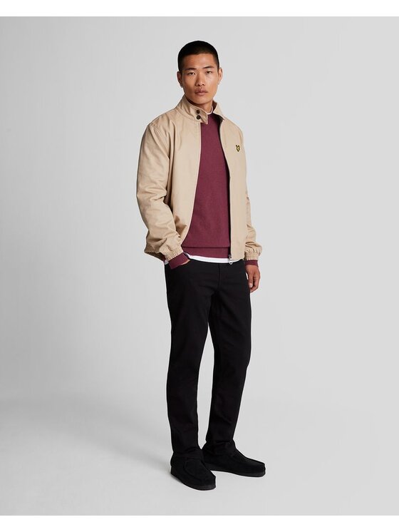Lyle & Scott Lyle & Scott Maglione MAGLIA GIROCOLLO Bordeaux Regular Fit