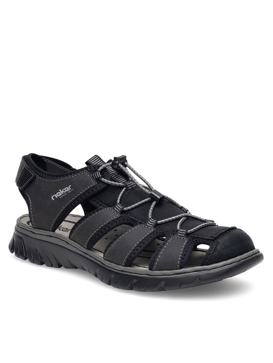 Rieker Rieker Sandalen 26770-00 Schwarz