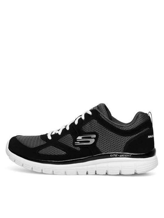 Skechers Skechers Sneakersy BURNS AGOURA 52635 BKW Černá