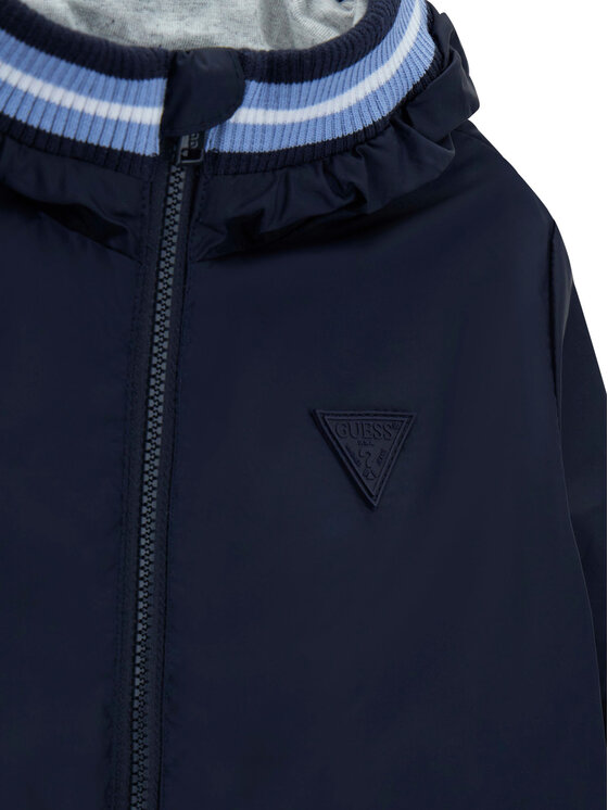 Guess Guess Pārejas jaka N6RL06 WCFM0 Tumši zils Regular Fit