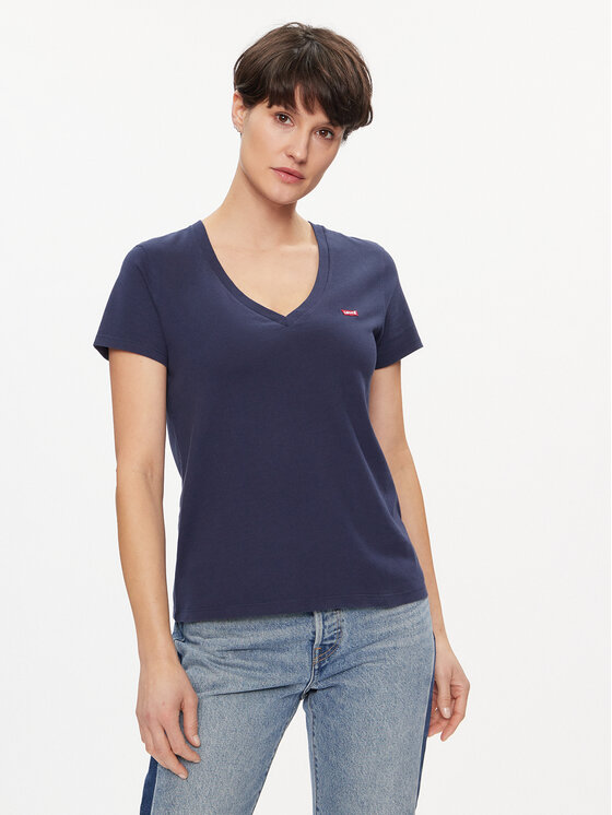 Női Póló Levi's , Méret: XXS, Sötétkék, Perfect 85341-0064