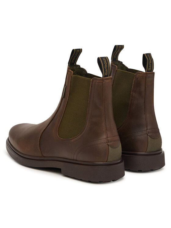 Barbour Barbour Боти тип челси Hae Chelsea Boot MFO0815BR99 Тъмнокафяв