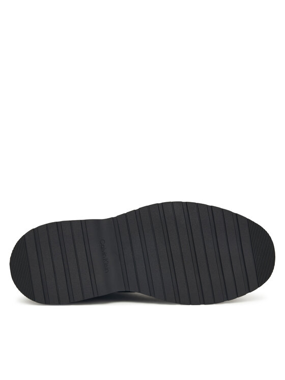 Calvin Klein Calvin Klein Μποτίνια Combat Ess Lace Up Zip Boot Lth YM0YM01373 Μαύρο