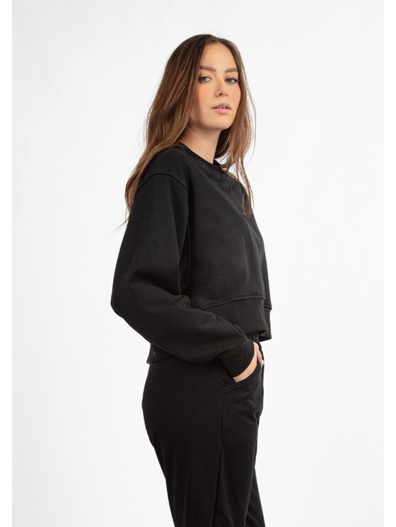 DKaren Sport DKaren Sport Bluza DK-K-B21 Czarny Classic Fit