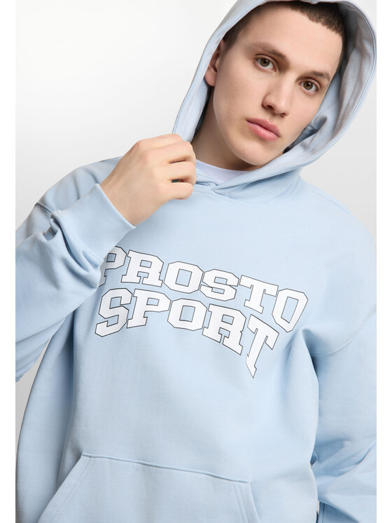 PROSTO. PROSTO. Bluza Harvard Niebieski Regular Fit