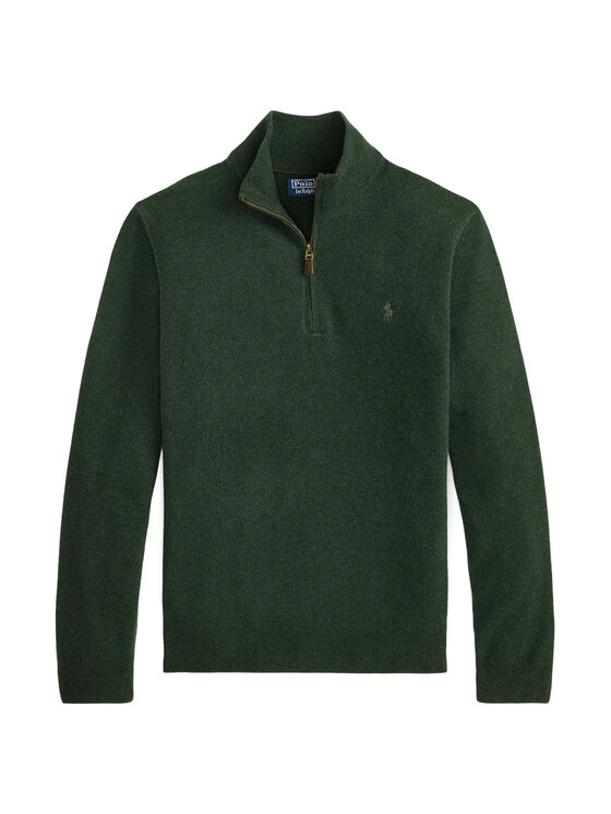 Polo Ralph Lauren Polo Ralph Lauren Sweter 710876756504 Zielony ciemny Regular Fit