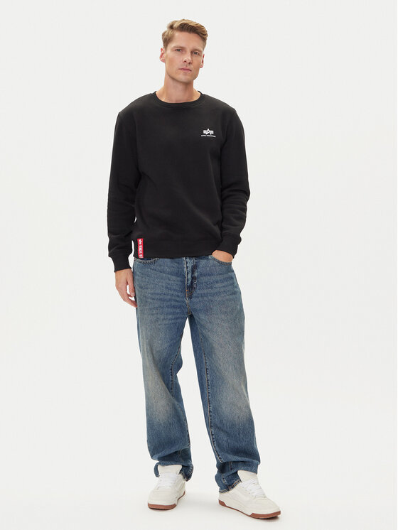 Alpha Industries Alpha Industries Mikina Basic 188307 Čierna Regular Fit