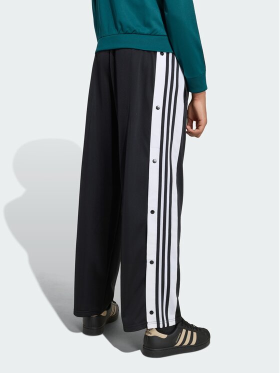 adidas adidas Spodnie materiałowe 168080 Czarny Loose Fit