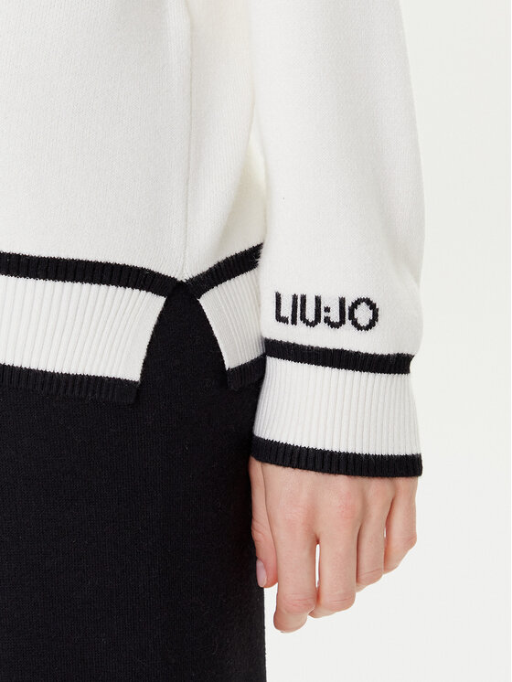Liu Jo Liu Jo Pullover TF5230 MS59L Écru Regular Fit