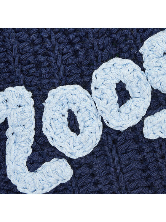 2005 2005 Sapka Crocheted Beanie Sötétkék