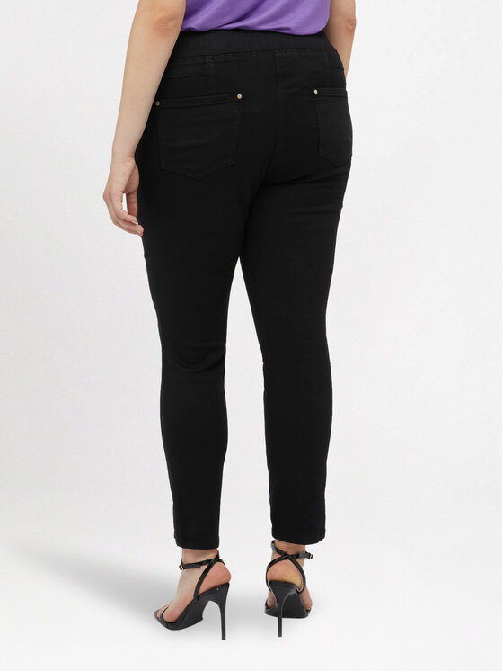 Fiorella Rubino Fiorella Rubino Jeansy P505T004528N033 Czarny Regular Fit