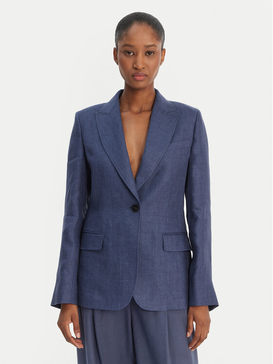 Weekend Max Mara Weekend Max Mara Bleizers Nalut 2615041072 Tumši zils Regular Fit