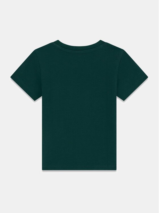 Guess Kids Guess Kids T-Shirt 183054 Zielony Classic Fit