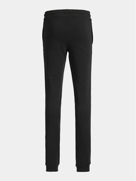 Jack&Jones Junior Jack&Jones Junior Spodnji del trenirke Gordon 12249965 Črna Slim Fit