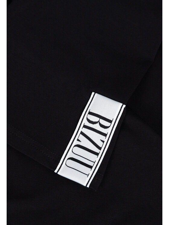 BIZUU BIZUU Bluzka BELUNNA Czarny Standard Fit